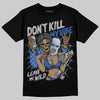 Awake NY x Jordan 5 Retro 'Black Racer Blue' DopeSkill T-Shirt Don't Kill My Vibe Graphic Streetwear - Black