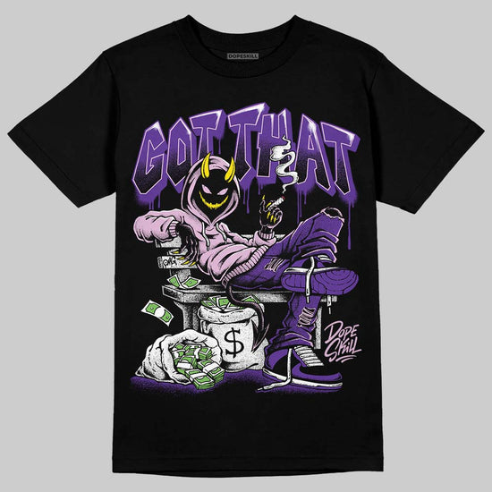 PURPLE Sneakers DopeSkill T-Shirt Got That Graphic Streetwear - Black