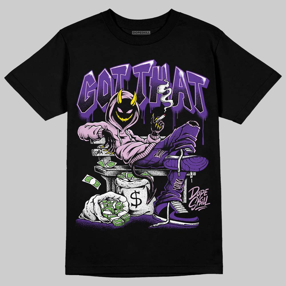 PURPLE Sneakers DopeSkill T-Shirt Got That Graphic Streetwear - Black