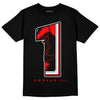 Jordan 1 Retro High OG "Satin Bred" DopeSkill T-Shirt No.1 Graphic Streetwear - Black