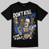 Jordan 1 Low Travis Scott x Fragment DopeSkill T-Shirt Don't Kill My Vibe Graphic Streetwear - Black