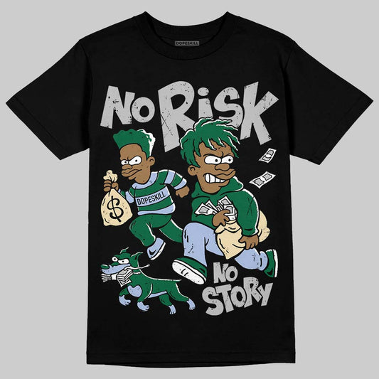 ASICS Gel-Nimbus 10.1 Invincible HTTP 404 Green DopeSkill T-Shirt No Risk No Story Graphic Streetwear - Black