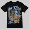 New Balance 9060 Arctic Grey DopeSkill T-Shirt Don't Kill My Vibe Graphic Streetwear - Black