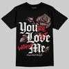 Jordan 40 “Dusty Rose” DopeSkill T-Shirt You’re Lost Without Me Graphic Streetwear - Black