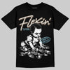 Asics Gel-Kayano 12.1 Cream/Stillwater DopeSkill T-Shirt Flexin' Graphic Streetwear - Black