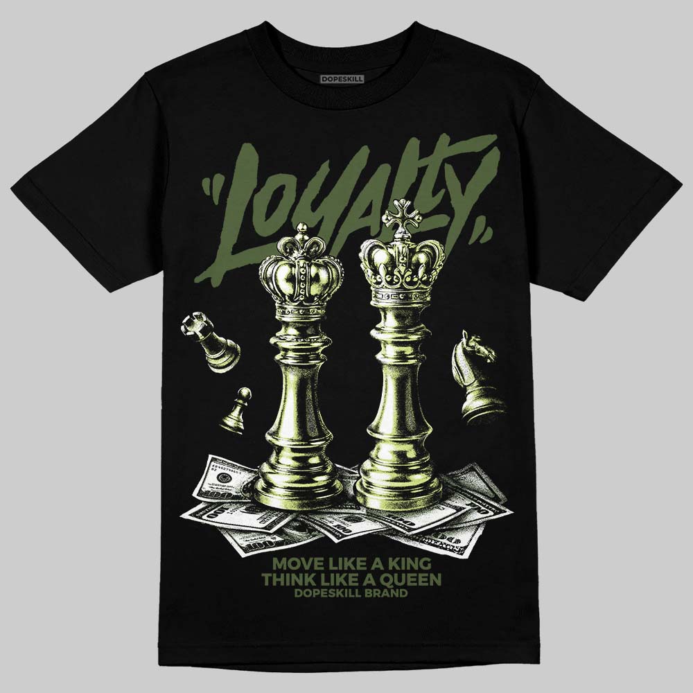 New Balance 1890 Faded Black Utility Green DopeSkill T-Shirt Loyalty Graphic Streetwear - black