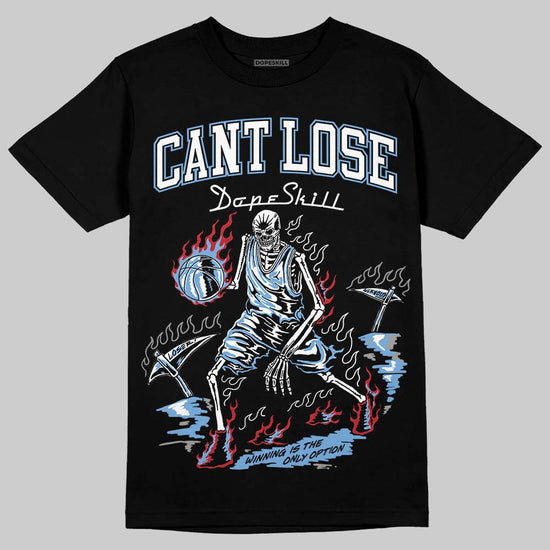 Jordan 12 Retro 'Melo' DopeSkill T-Shirt Cant Lose Graphic Streetwear - Black