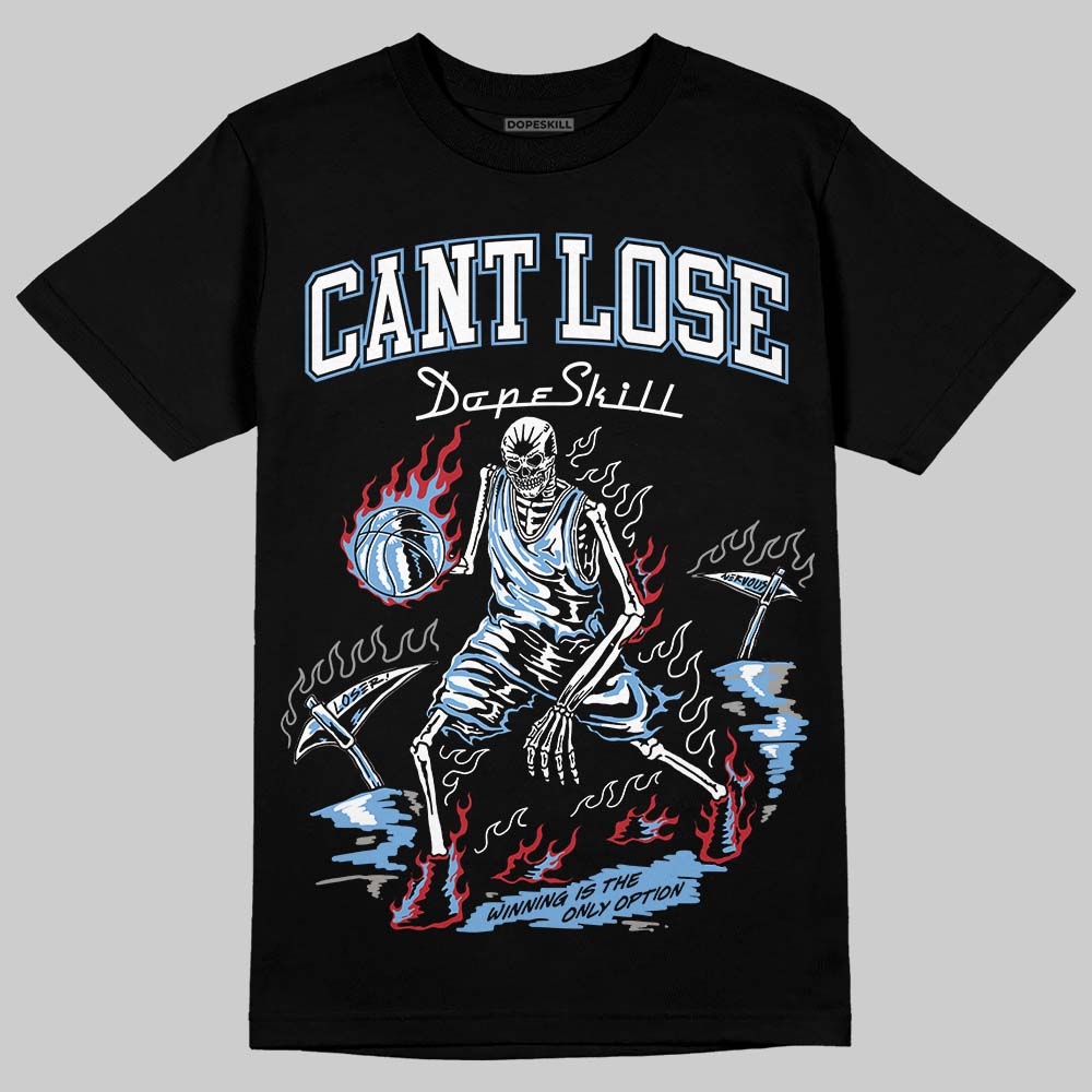 Jordan 12 Retro 'Melo' DopeSkill T-Shirt Cant Lose Graphic Streetwear - Black