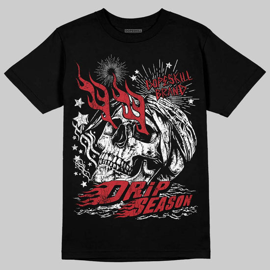 Jordan 1 Low OG "Chicago" DopeSkill T-Shirt Drip Season Graphic Streetwear - Black