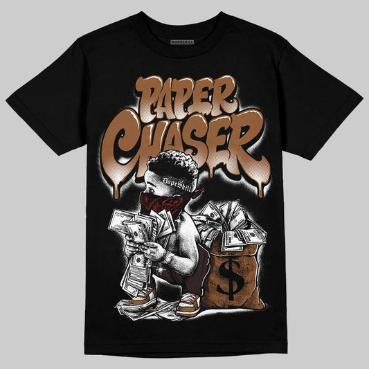 Jordan 1 High OG Love Letter DopeSkill T-Shirt Paper Chaser Boy Graphic Streetwear - Black