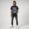 “True Blue” 3s DopeSkill T-Shirt Threat Graphic