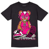 Jordan 1 Low GS “Fierce Pink” Dopeskill T-Shirt Greatest Graphic Streetwear - Black