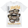 Jordan 11 "Gratitude" DopeSkill T-Shirt The Mouth With No Droughts Graphic Streetwear - White