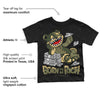 Craft Olive 4s DopeSkill Toddler Kids T-shirt Born To Be Rich Graphic