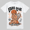 Jordan 1 Retro High OG Shattered Backboard (2025) DopeSkill T-Shirt False Love Graphic Streetwear - White