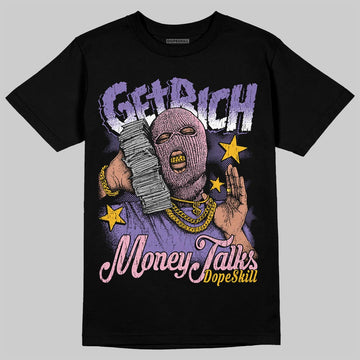 Jordan 11 "Mojave" DopeSkill T-Shirt Get Rich Graphic Streetwear - black