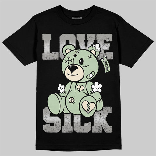 Jordan 4 WMNS “Seafoam” (2025) DopeSkill T-Shirt Love Sick Graphic Streetwear - black