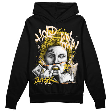 Jordan 4 "Sail" DopeSkill Hoodie Sweatshirt Hold My Own Graphic Streetwear - Black