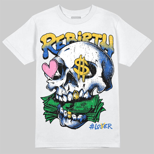 Jordan 3 “Brazil” DopeSkill T-Shirt Rebirth Graphic Streetwear - White 
