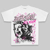 Pink Oversize Print Fix Your Energy DopeSkill Graphic Premium T-shirt Streetwear - White