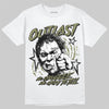 Olive Sneakers DopeSkill T-Shirt Outlast Graphic Streetwear - White 