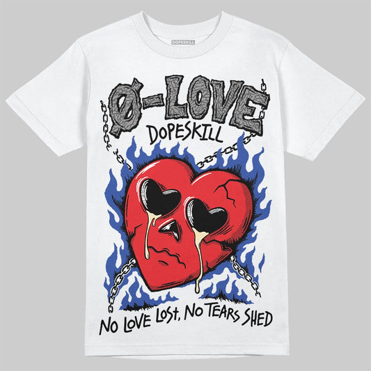 Jordan 3 “Seoul 2.0” DopeSkill T-Shirt Crying Heart Graphic Streetwear - White