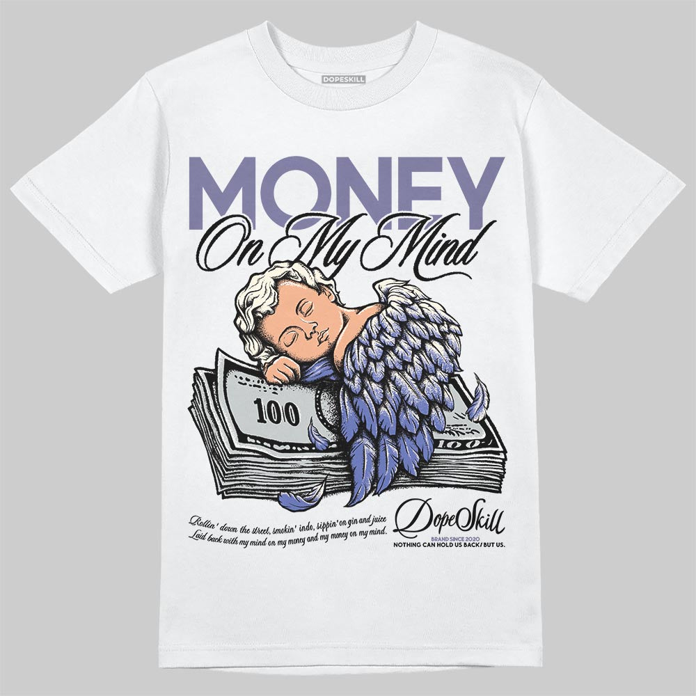 Air Max 90 x Patta Sapphire and Particle Grey DopeSkill T-Shirt MOMM Graphic Streetwear - White