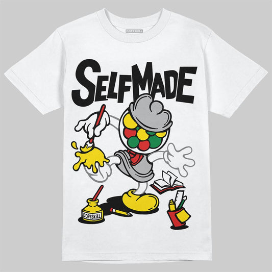 Dunk Low Panda White Black DopeSkill T-Shirt Self Made Graphic Streetwear - White