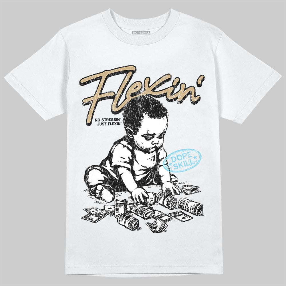 Jordan 11 City Pack “H-Town” DopeSkill T-Shirt Flexin' Graphic Streetwear - White