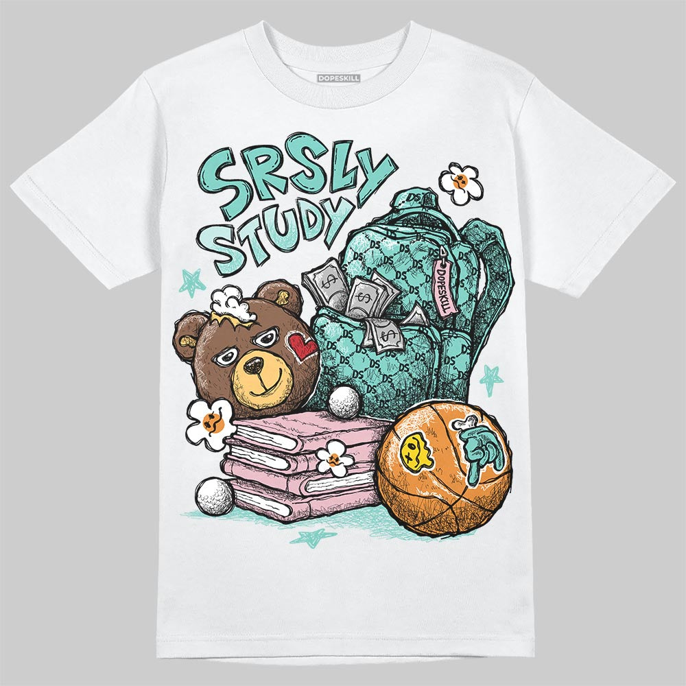 Jordan 11 Low "Igloo" DopeSkill T-Shirt SRSLY Study Graphic Streetwear - White
