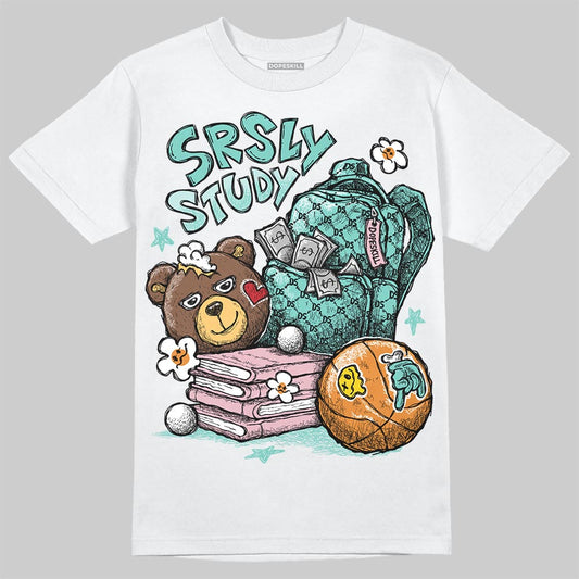 Jordan 11 Low "Igloo" DopeSkill T-Shirt SRSLY Study Graphic Streetwear - White