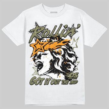 Olive Sneakers DopeSkill T-Shirt Got It Out The Mud Graphic Streetwear - White