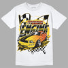 Yellow Sneakers DopeSkill T-Shirt ENGINE Tshirt Graphic Streetwear - WHite