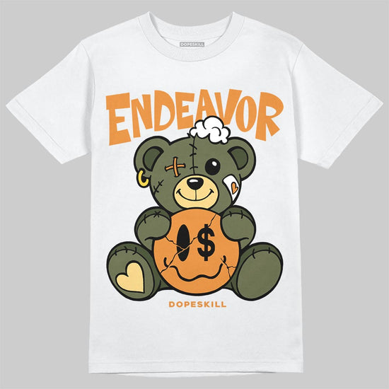 Olive Sneakers DopeSkill T-Shirt Endeavor Graphic Streetwear - White