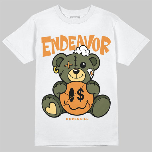 Olive Sneakers DopeSkill T-Shirt Endeavor Graphic Streetwear - White