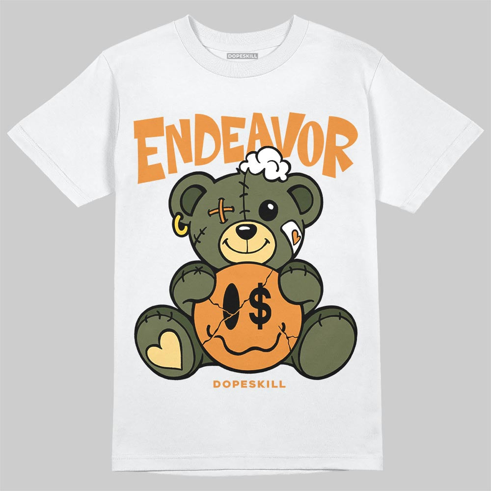 Olive Sneakers DopeSkill T-Shirt Endeavor Graphic Streetwear - White