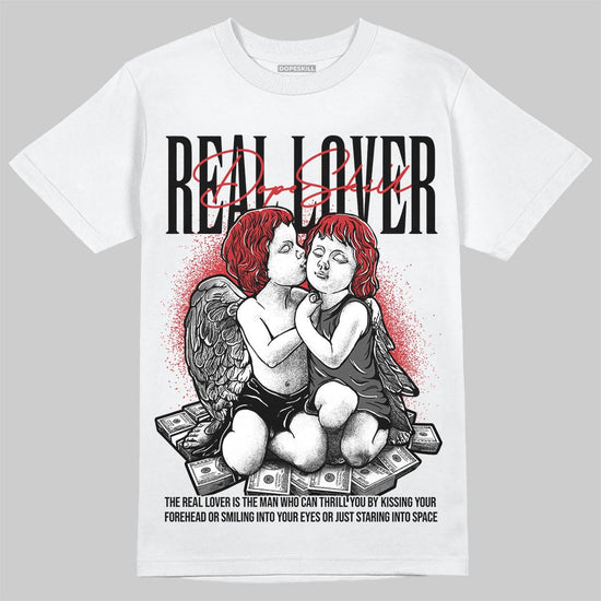 Jordan 6 Bin 23 DopeSkill T-Shirt Real Lover Graphic Streetwear - White
