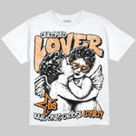 Jordan 3 “Orange Citrus” DopeSkill T-Shirt Real Ones Choose Loyalty Graphic Streetwear - White