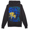 Royal Blue Sneakers DopeSkill Hoodie Sweatshirt Speak It Graphic Streetwear - Black