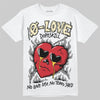 Union LA x Air Jordan 1 High OG “Chicago/Shadow” DopeSkill T-Shirt Crying Heart Graphic Streetwear - White 