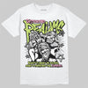 Chase B x Travis Scott x Jordan Jumpman Jack DopeSkill T-Shirt Distorted Realms Graphic Streetwear - White