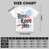 University Blue 6s DopeSkill Oversize Print T-Shirt You’re Lost Without Me Graphic