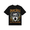 Olive Sneakers DopeSkill T-Shirt Root of Evil Graphic Streetwear - Black