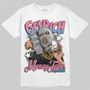 Jordan 1 High OG "Self-Expression" DopeSkill T-Shirt Get Rich Graphic Streetwear - White 