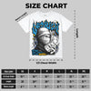 Royal Blue Collection DopeSkill Oversize Print T-Shirt Wealthy Graphic