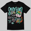 Jordan 11 Low "Igloo" DopeSkill T-Shirt Study Hard Graphic Streetwear - Black