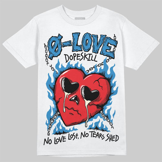 Jordan 3 Retro OG Rare Air DopeSkill T-Shirt Crying Heart Graphic Streetwear - White