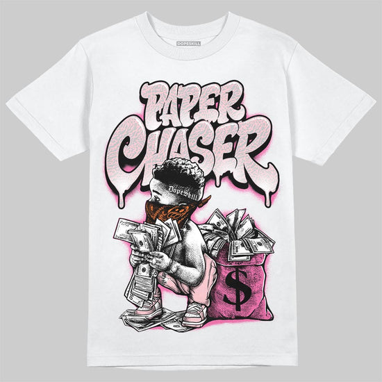 Jordan 3 Retro PS 'Spring Flowers' DopeSkill T-Shirt Paper Chaser Boy Graphic Streetwear - White