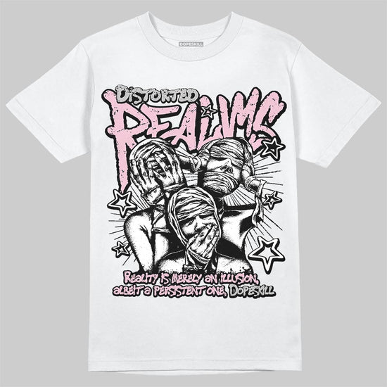 Jordan 5 OG “35th Anniversary” DopeSkill T-Shirt Distorted Realms Graphic Streetwear - White 