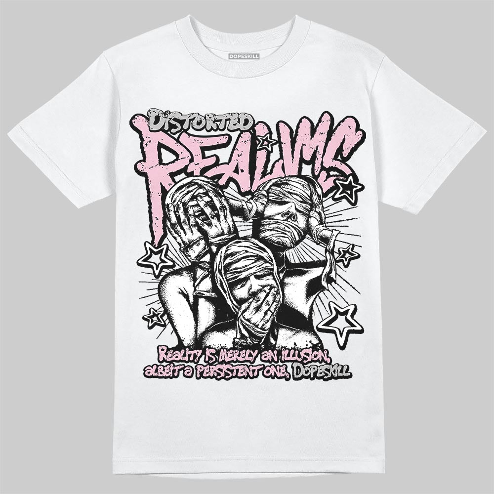 Jordan 5 OG “35th Anniversary” DopeSkill T-Shirt Distorted Realms Graphic Streetwear - White 